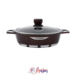 ماهیتابه سایز 32 گرانیت لایف اسمایل مدل FLCMSHR32